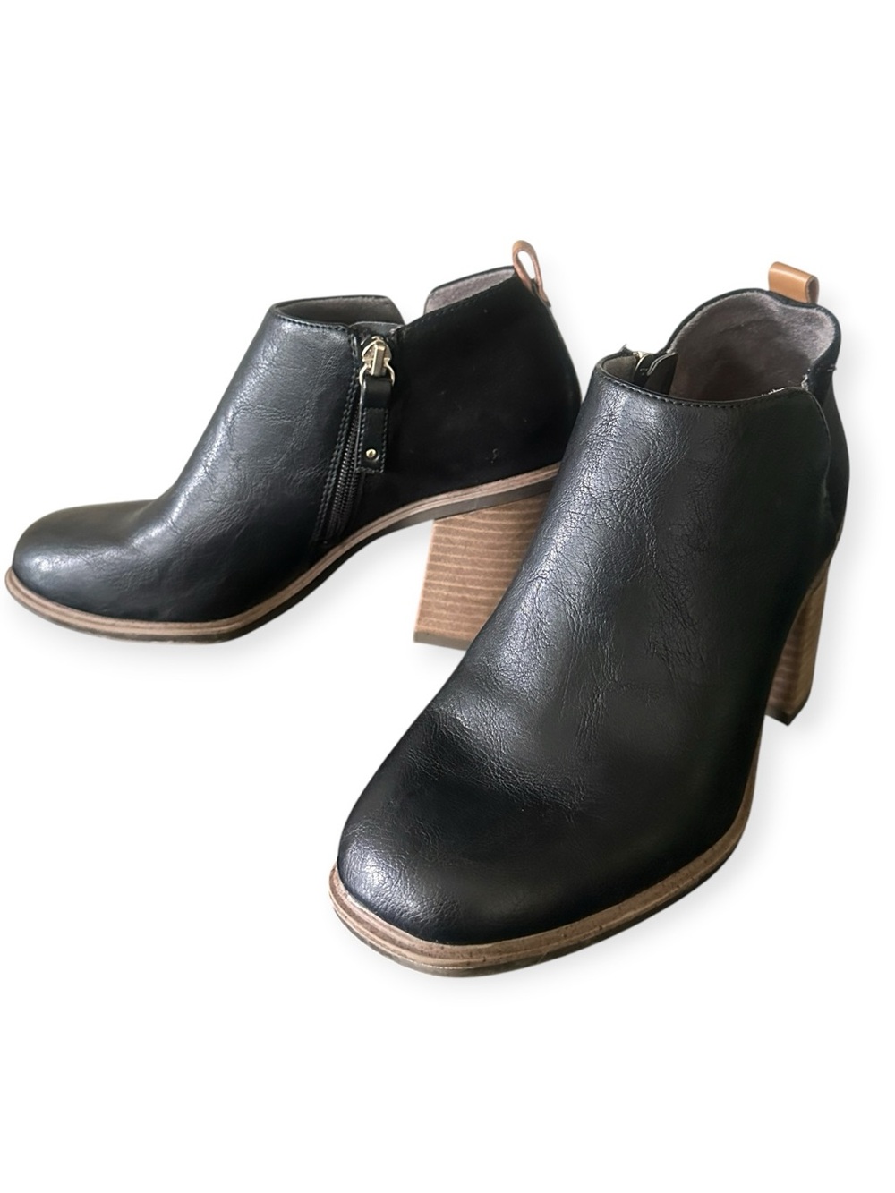 Dr. Scholl’s Roxanne Black Ankle Boots, Size 7.5